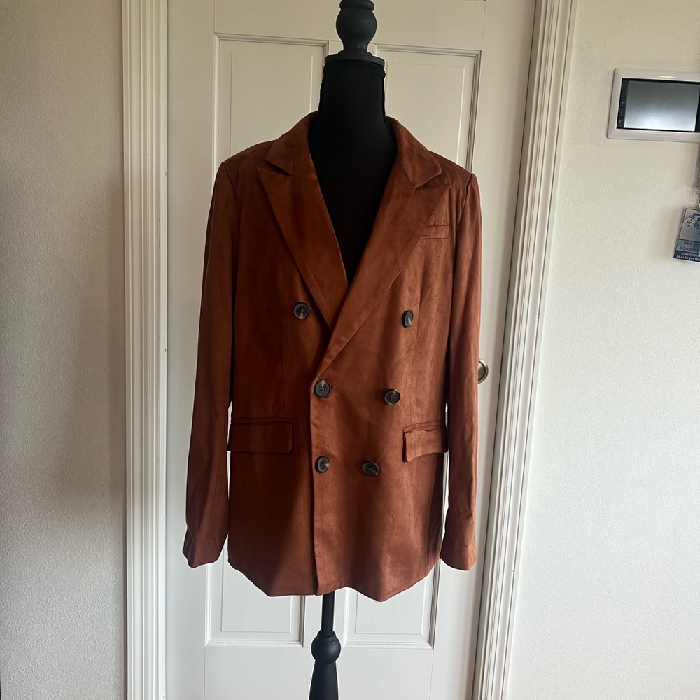 Listicle Chocolate Brown Jacket